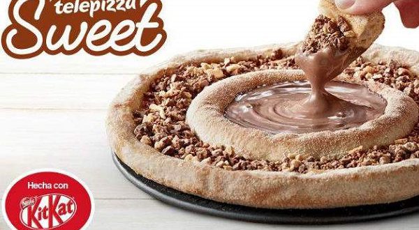 Новый десерт - пицца Telepizza Sweet