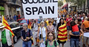 В Каталонии идет агитация, несмотря на запреты и уменьшение сторонников независимости