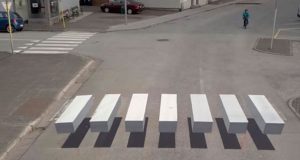 В Испании появился первый 3D-переход для пешеходов
