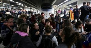 Сотрудники метро Барселоны выступили с протестом