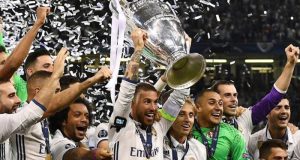 Лучшими футболистами в прошлогодней Лиге Чемпионов стали игроки Реал Мадрид