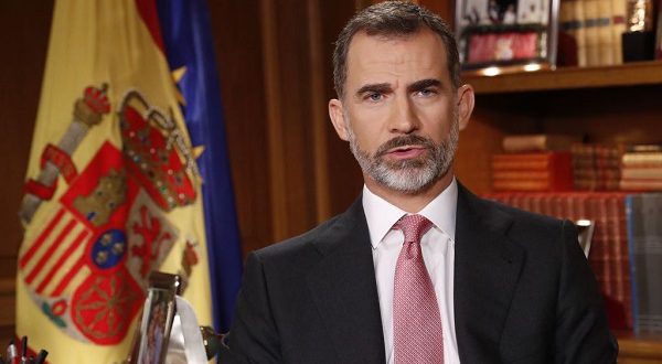 Король Испании обратился к подданным